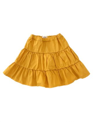 24115 wide volant skirt