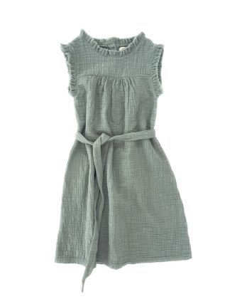 24127 dress ruffles